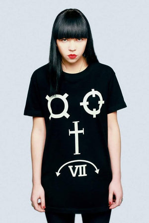 VII T-Shirt - Unisex-Long Clothing-Dark Fashion Clothing