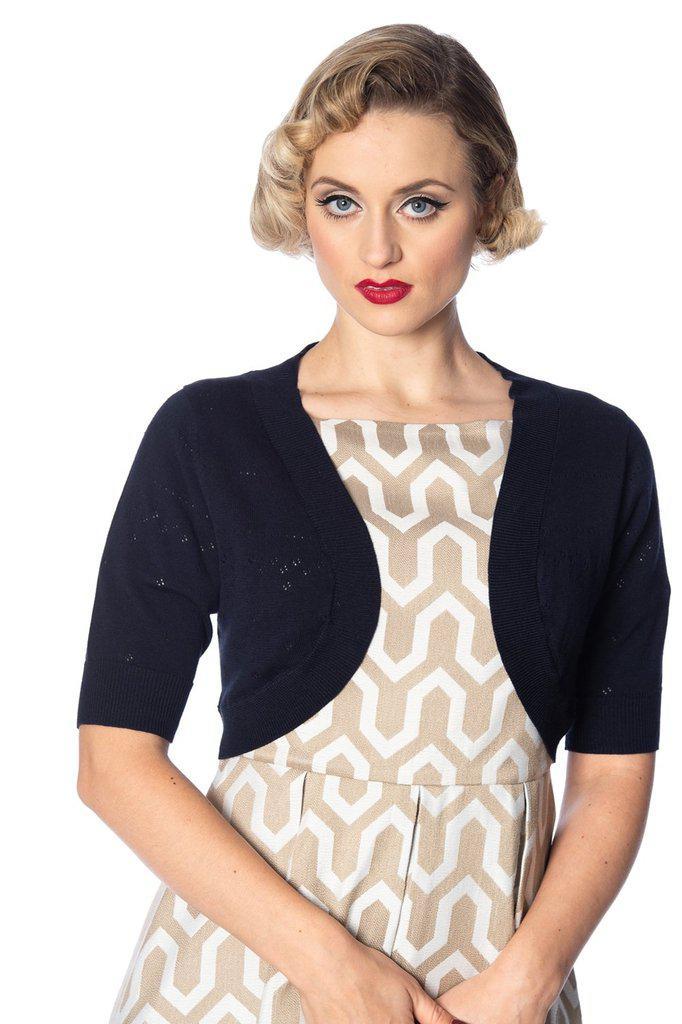 Vintage Bolero - CBO55000-Banned-Dark Fashion Clothing