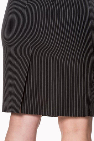 Vintage Plus Size Skirt - SK2176-Banned-Dark Fashion Clothing