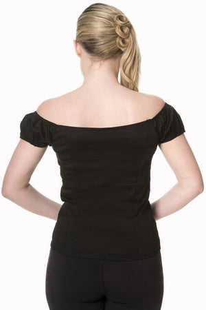 Winnie Plus Size Top-Banned-Dark Fashion Clothing