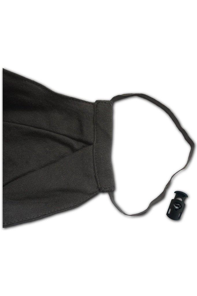 Zipper Mouth - Premium Cotton Fashion Mask with Adjuster-Spiral-Dark Fashion Clothing